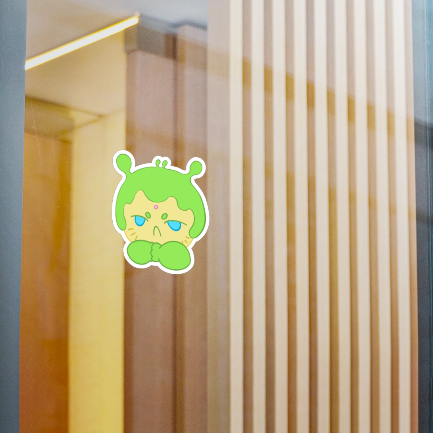 Cute Grumpy Narak Vinyl Decal