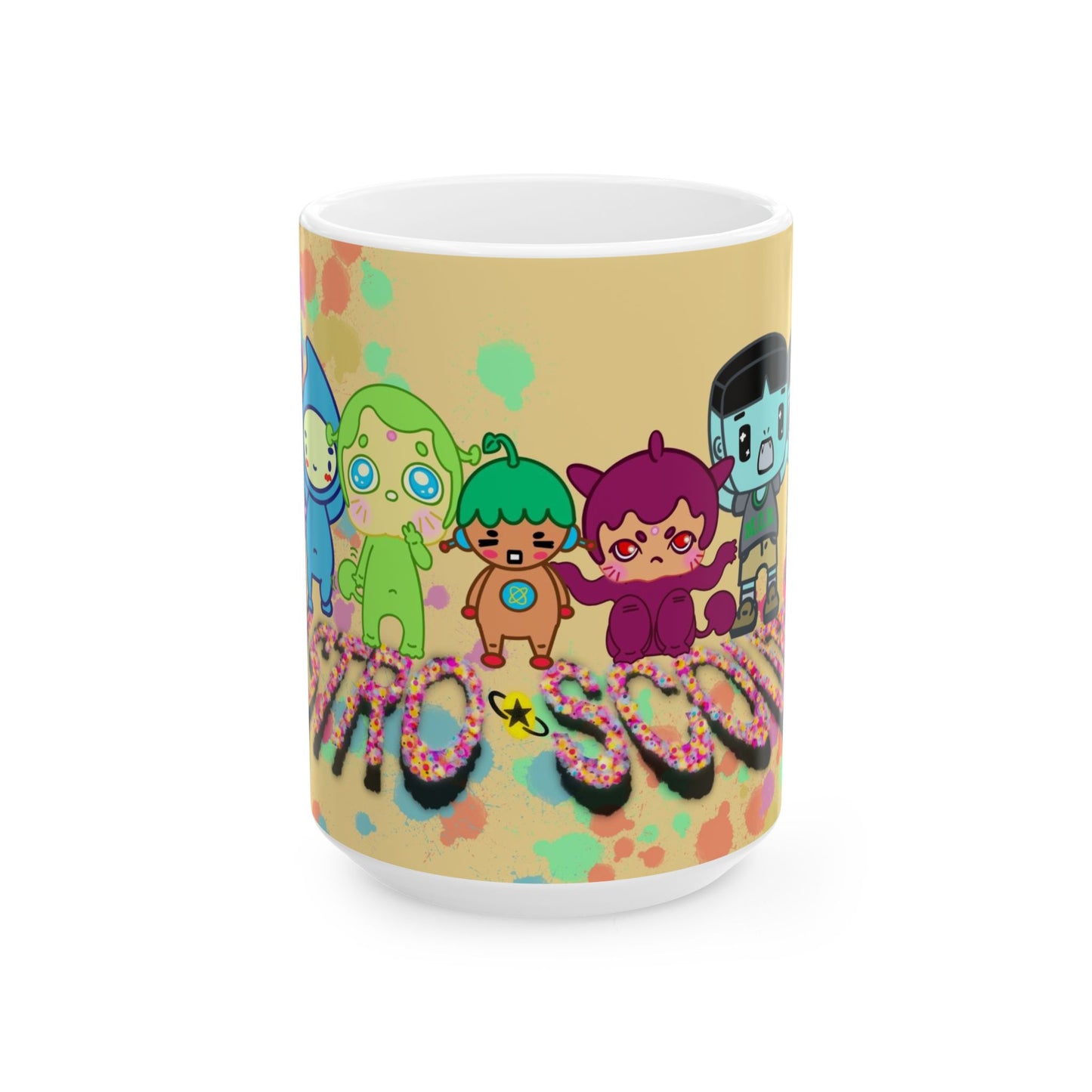 Astro Scouts Cosmic Crew Mug – 11oz & 15oz | Intergalactic Buddies on a Universe Adventure