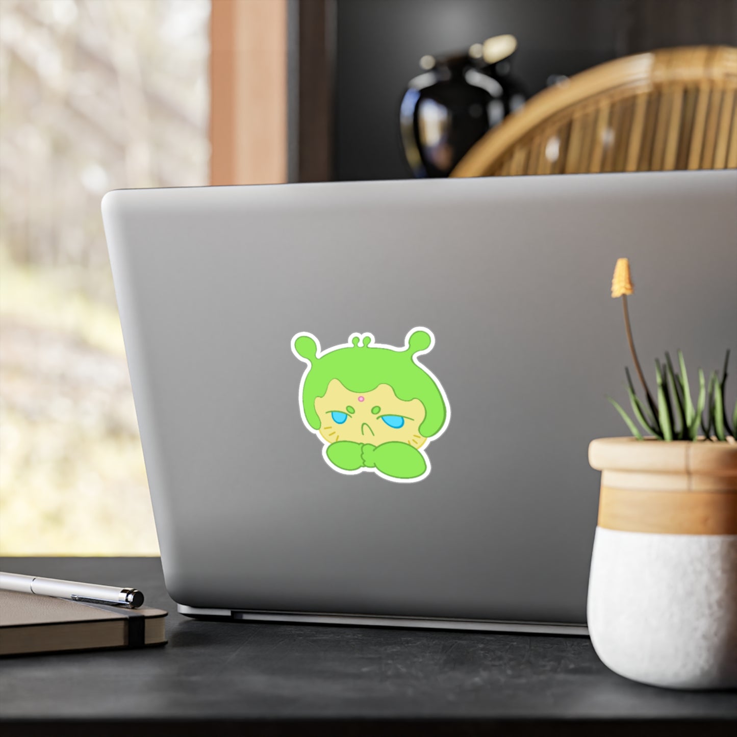 Cute Grumpy Narak Vinyl Decal