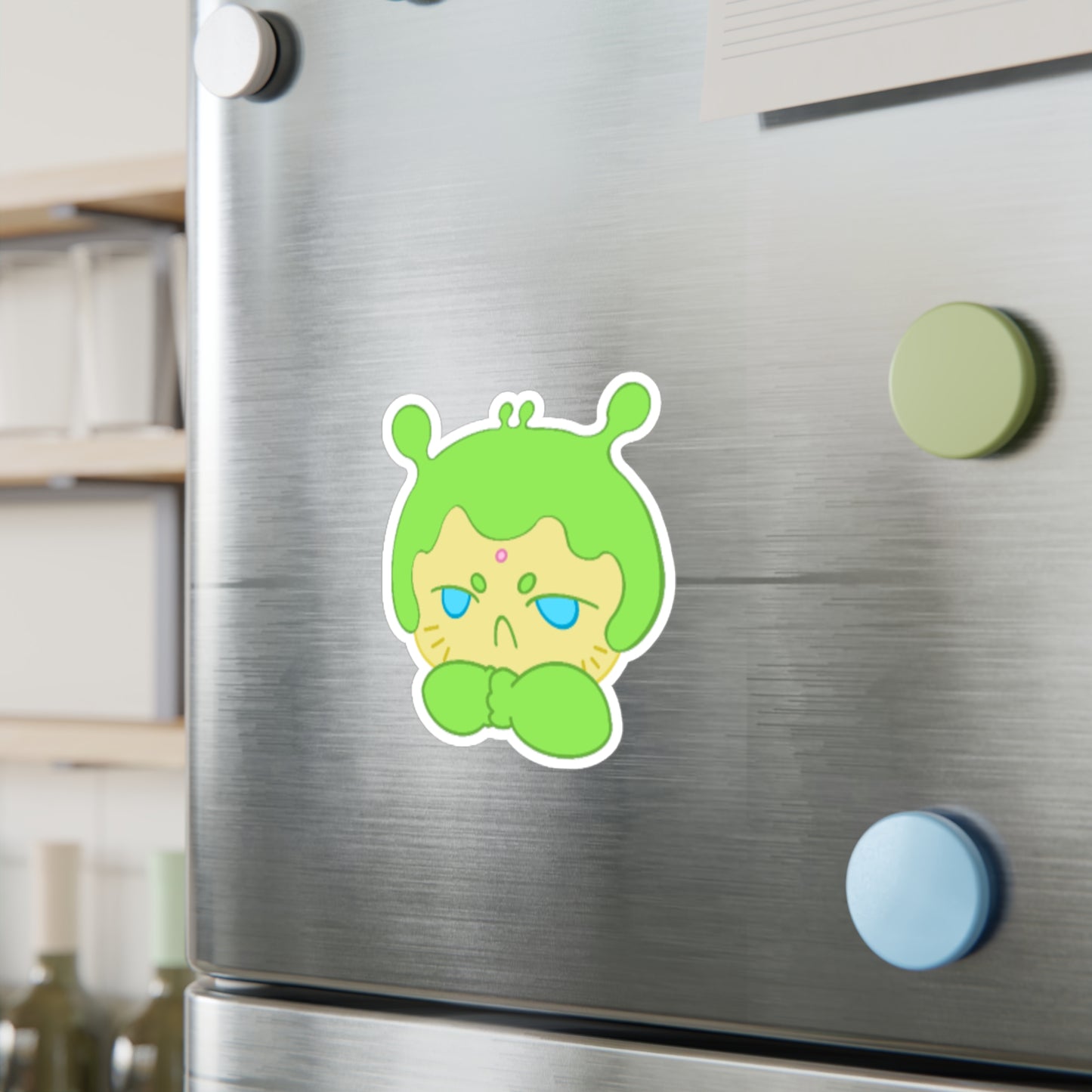 Cute Grumpy Narak Vinyl Decal