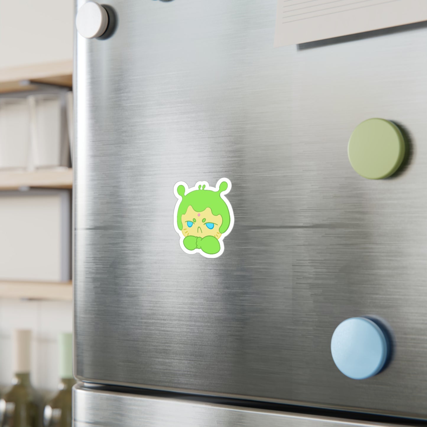 Cute Grumpy Narak Vinyl Decal