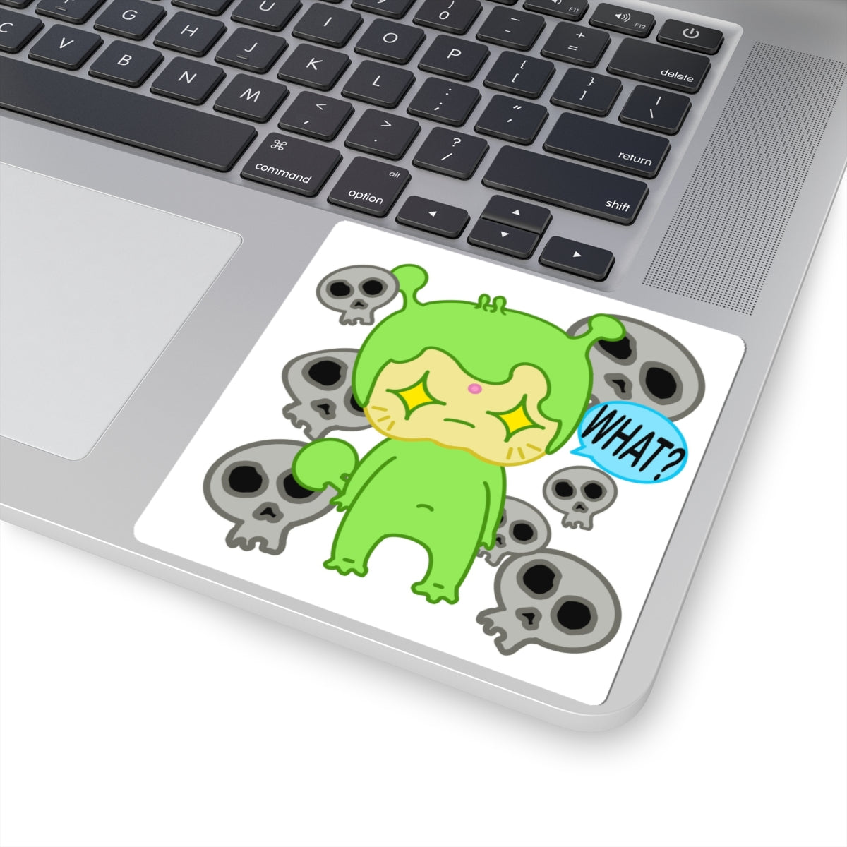 Savage Alien Sticker – Narak WHAT? | Kawaii Space Vinyl Decal