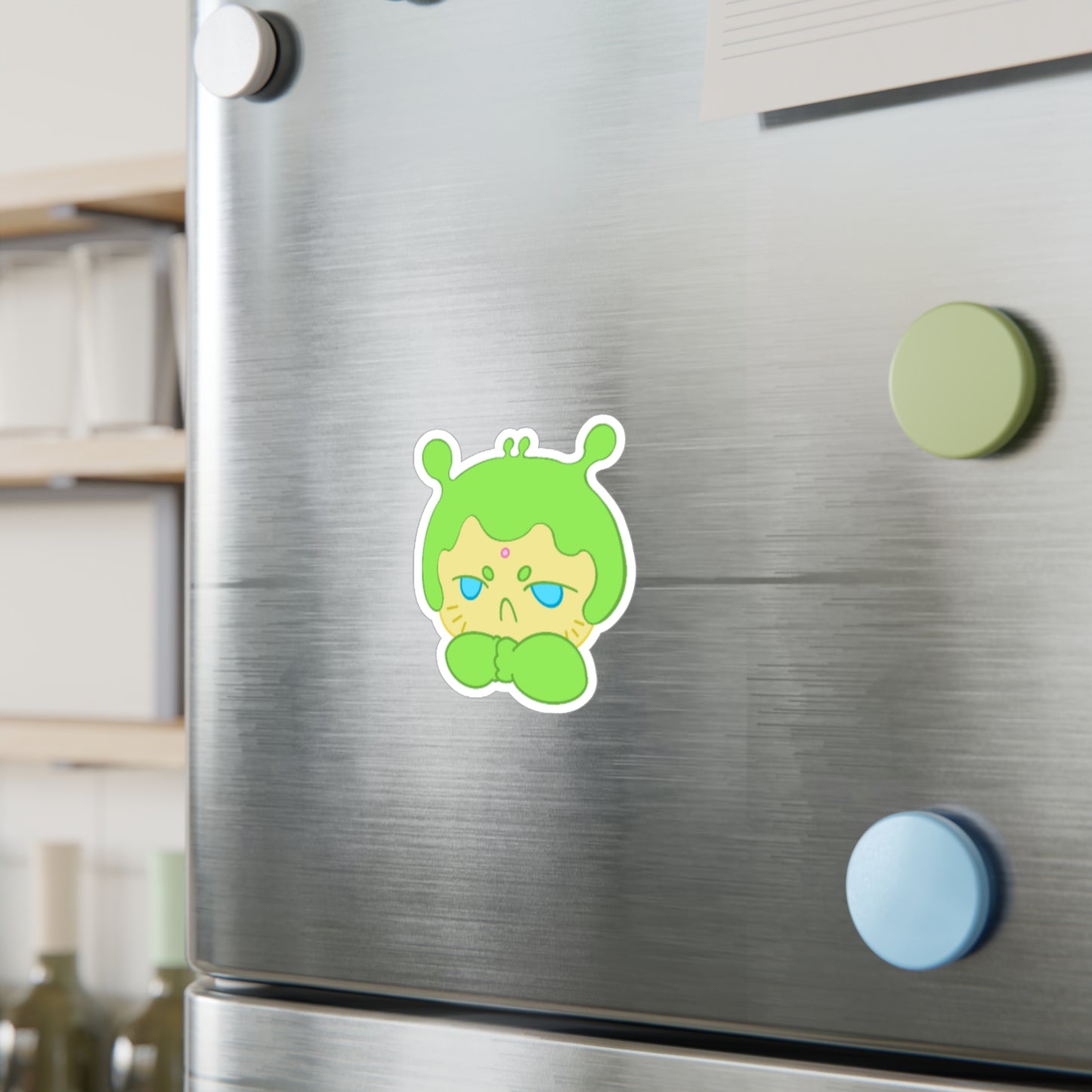 Cute Grumpy Narak Vinyl Decal