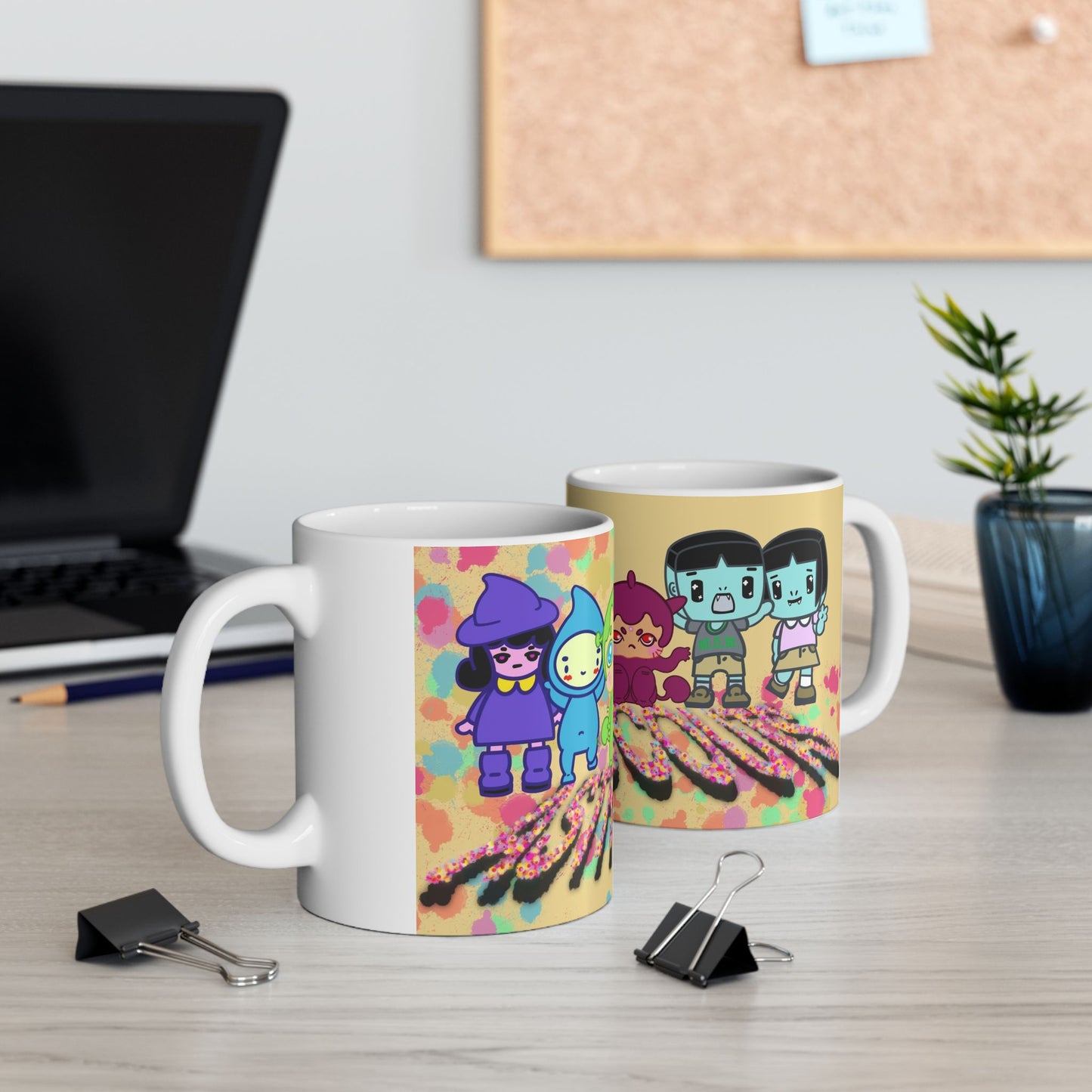 Astro Scouts Cosmic Crew Mug – 11oz & 15oz | Intergalactic Buddies on a Universe Adventure