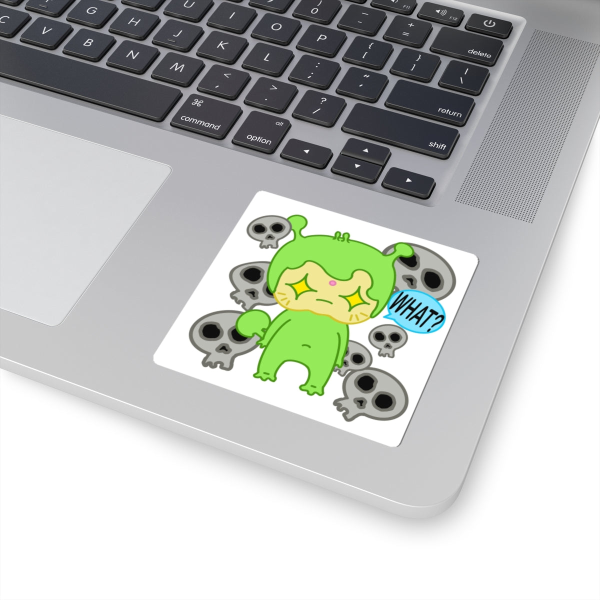 Savage Alien Sticker – Narak WHAT? | Kawaii Space Vinyl Decal