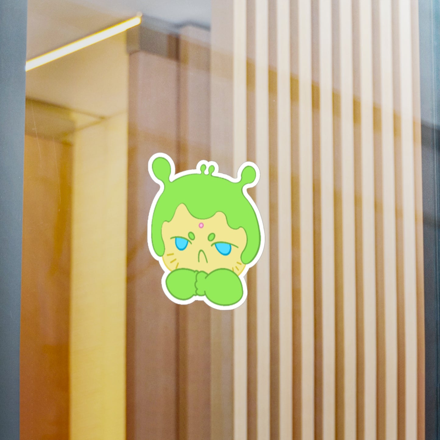 Cute Grumpy Narak Vinyl Decal