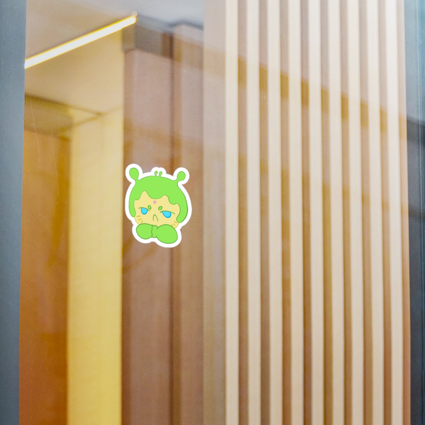 Cute Grumpy Narak Vinyl Decal